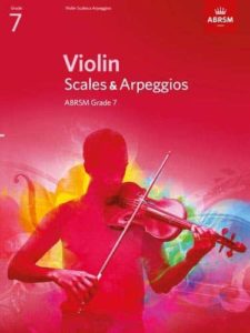 Violin Scales & Arpeggios ABRSM Grade 7