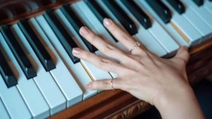Piano Lessons in London - cropped Piano keys