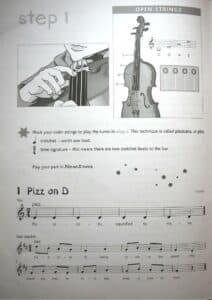 Abracadabra Violin Book - first tune
