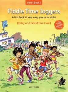 Fiddle Time Joggers Violin Book Cover