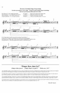 Suzuki Violin School Volume 1 - Exercises For Quick Finger Preparation
