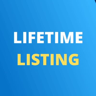 Lifetime Listing - LIFETIME LISTING