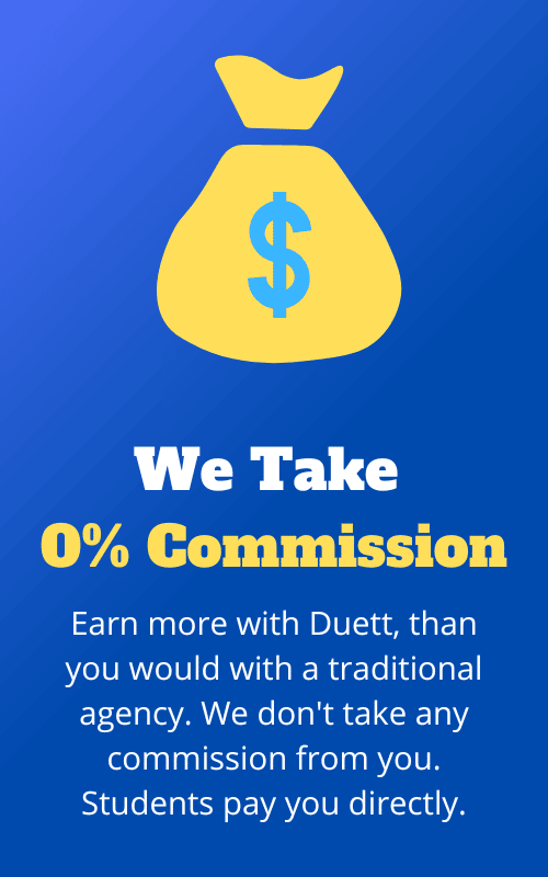 Become a Tutor - We take 0 Comission