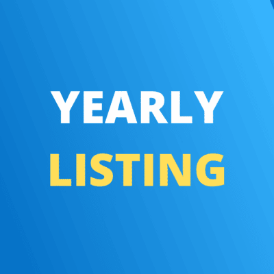 Yearly Listing - YEARLY LISTING