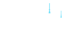 duett logo white - turquoise tassels